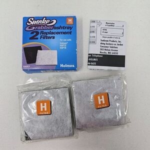 Holmes HAP75‎ / HAP76 REPLACEMENT CARBON FILTERS Smoke Grabber Ashtray 1 Pk Of 2